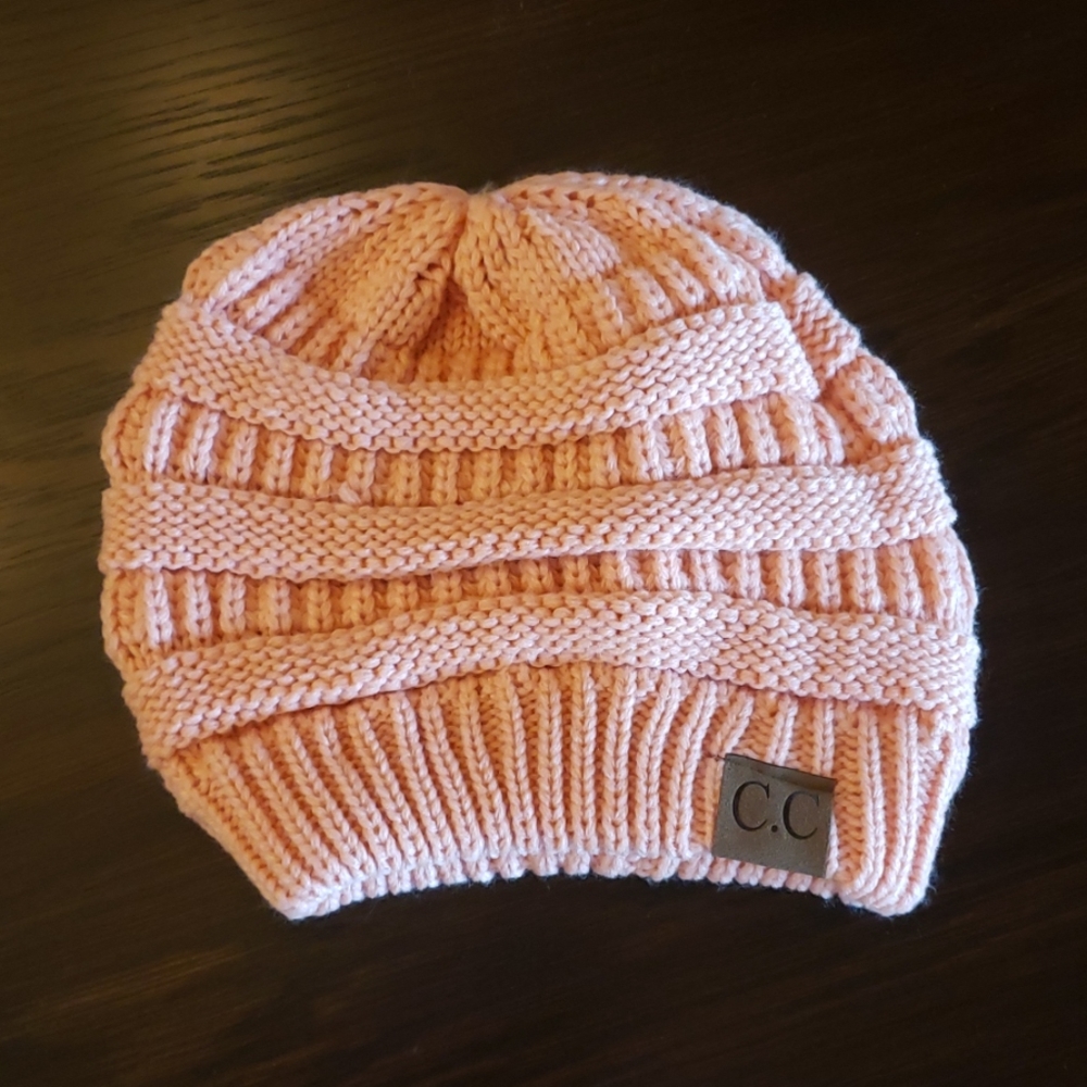 C.C pink Stocking Hat